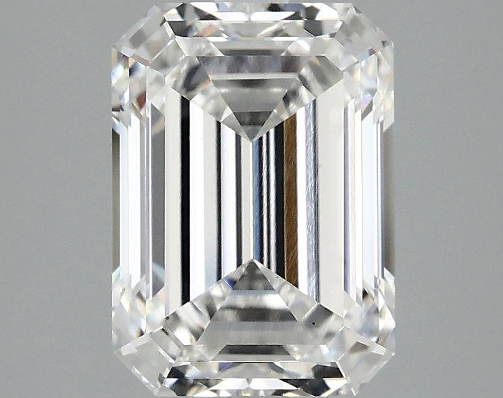 3.1 Carat Emerald Shaped Excellent Cut VS1 IGI Certified Lab Grown Diamond