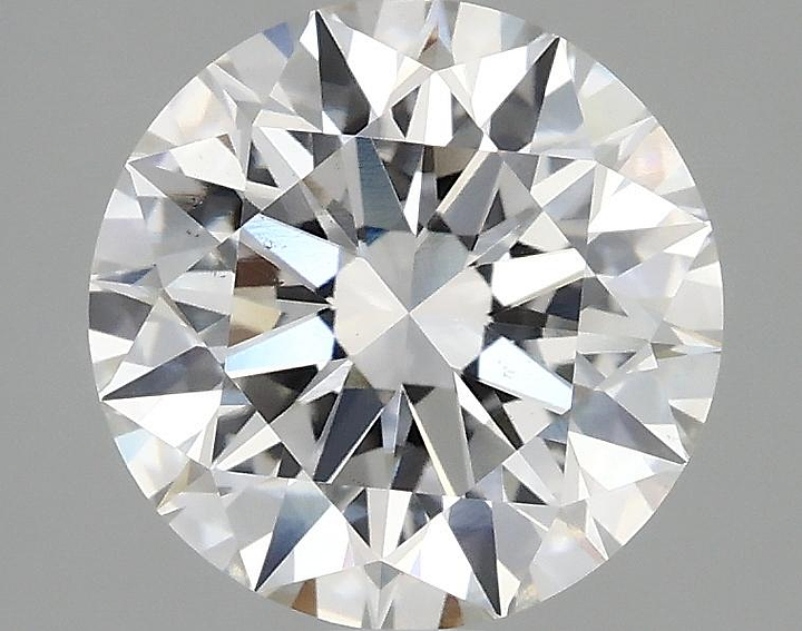 2.57 Carat Round Shaped Ideal Cut VS2 IGI Certified Lab Grown Diamond