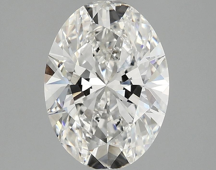2.5 Carat Oval Shaped Excellent Cut VS1 IGI Certified Lab Grown Diamond