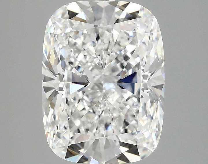 3.04 Carat Cushion Shaped Excellent Cut VVS2 IGI Certified Lab Grown Diamond
