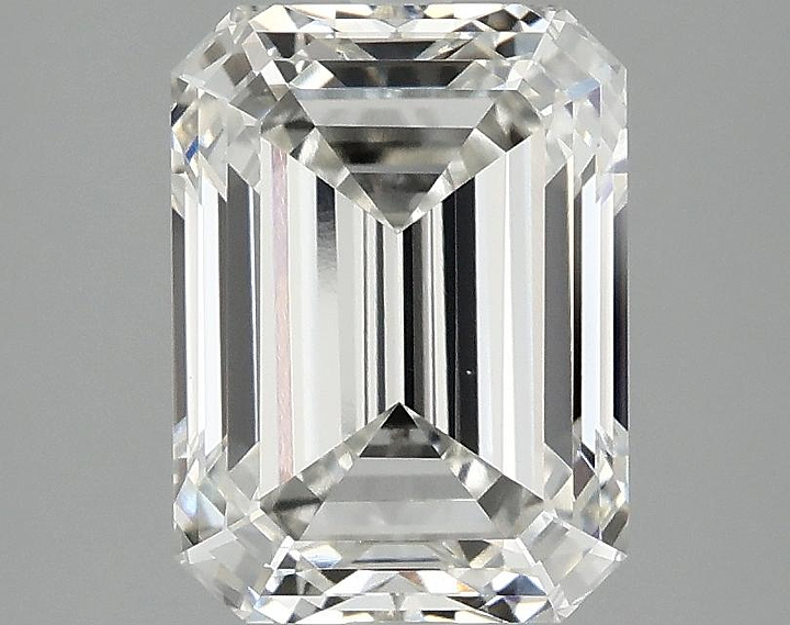 3.01 Carat Emerald Shaped Excellent Cut VVS1 IGI Certified Lab Grown Diamond