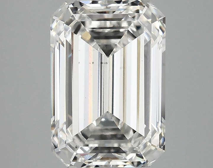 3.56 Carat Emerald Shaped Ideal Cut VS1 IGI Certified Lab Grown Diamond