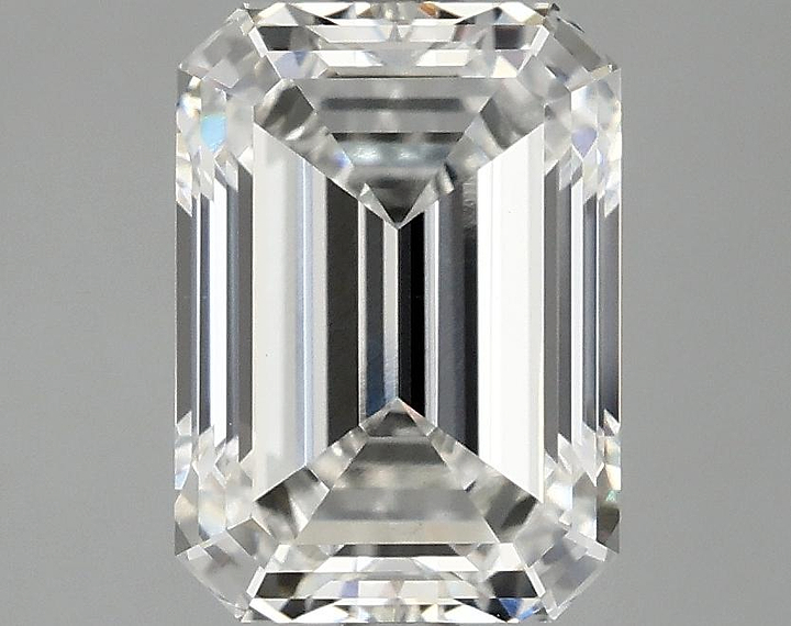 3.04 Carat Emerald Shaped Ideal Cut VS1 IGI Certified Lab Grown Diamond