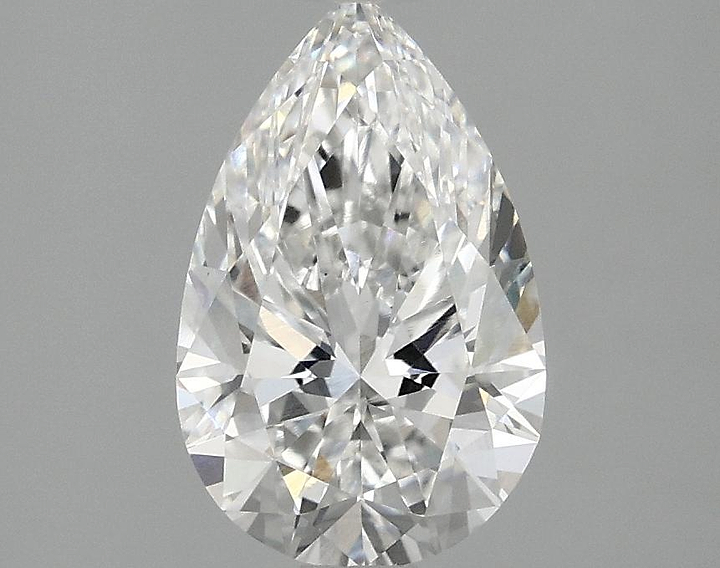 1.5 Carat Pear Shaped Ideal Cut VS1 IGI Certified Lab Grown Diamond