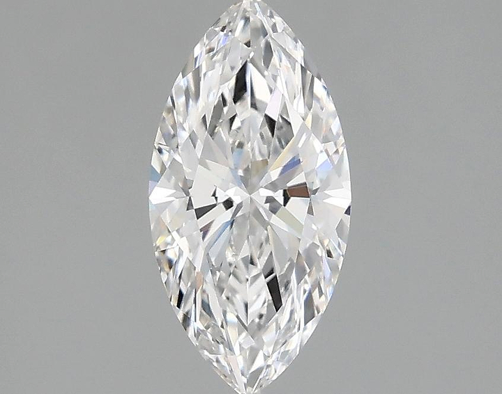 0.98 Carat Marquise Shaped Ideal Cut VVS2 IGI Certified Lab Grown Diamond
