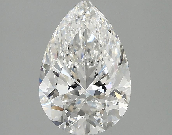 2.06 Carat Pear Shaped Excellent Cut VS1 IGI Certified Lab Grown Diamond