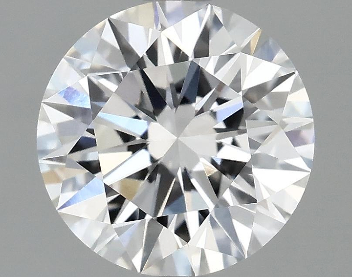 1.57 Carat Round Shaped Ideal Cut VVS2 IGI Certified Lab Grown Diamond