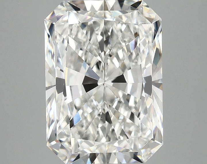 4.08 Carat Radiant Shaped Ideal Cut VVS2 IGI Certified Lab Grown Diamond