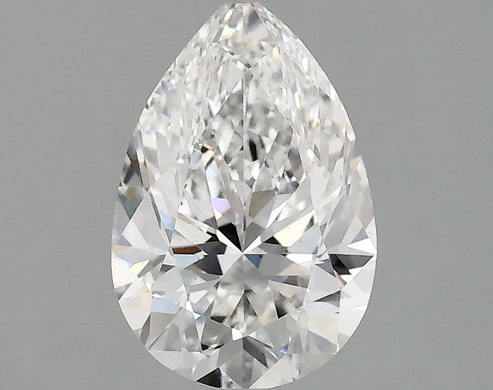 1.47 Carat Pear Shaped Excellent Cut VS1 IGI Certified Lab Grown Diamond