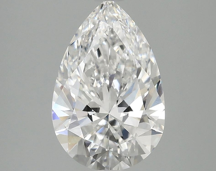 2.08 Carat Pear Shaped Excellent Cut VVS2 IGI Certified Lab Grown Diamond
