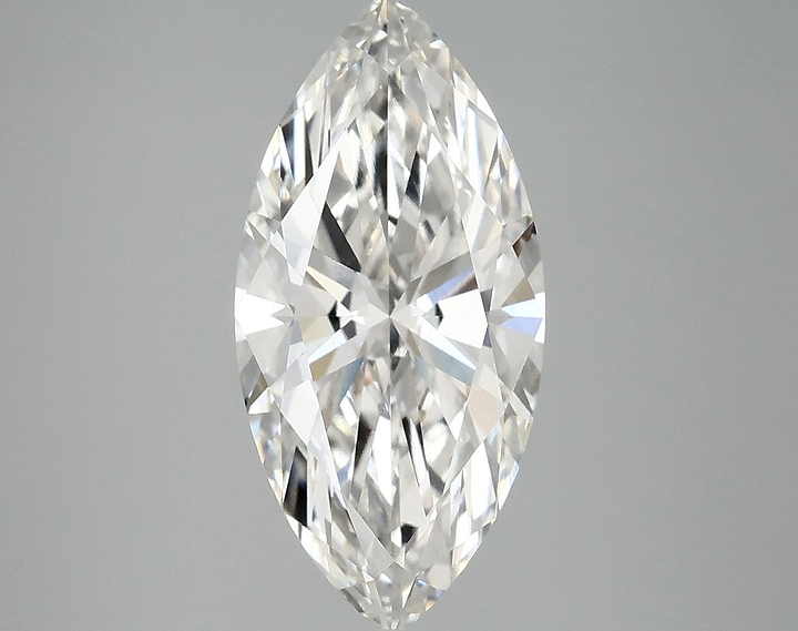 3.02 Carat Marquise Shaped Excellent Cut VVS2 IGI Certified Lab Grown Diamond