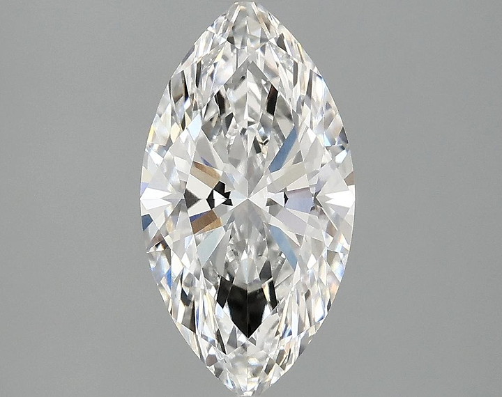 2.08 Carat Marquise Shaped Excellent Cut VVS2 IGI Certified Lab Grown Diamond