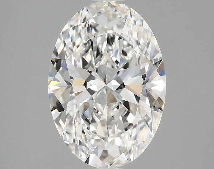 2.1 Carat Oval Shaped Ideal Cut VVS2 IGI Certified Lab Grown Diamond