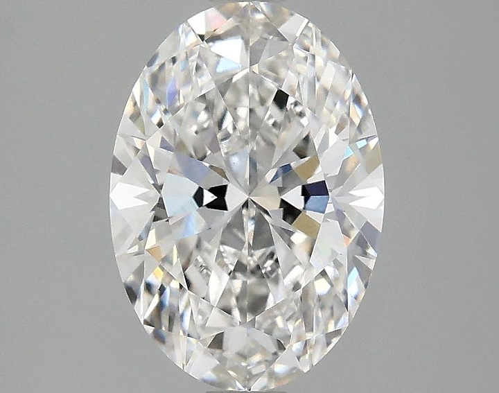 2.1 Carat Oval Shaped Ideal Cut VVS2 IGI Certified Lab Grown Diamond