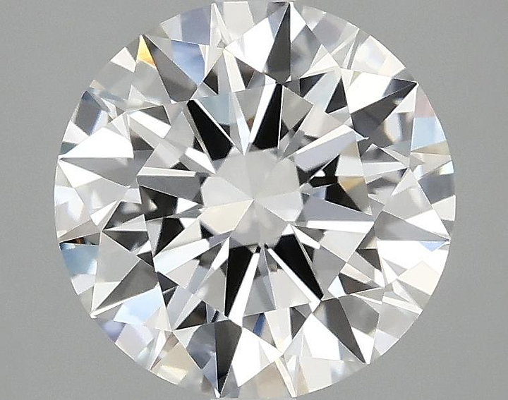 2.59 Carat Round Shaped Ideal Cut VVS2 IGI Certified Lab Grown Diamond