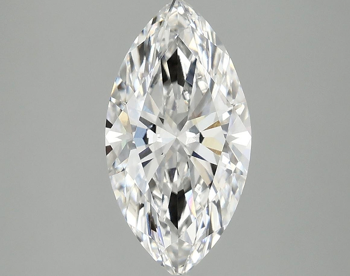 2.52 Carat Marquise Shaped Ideal Cut SI1 IGI Certified Lab Grown Diamond