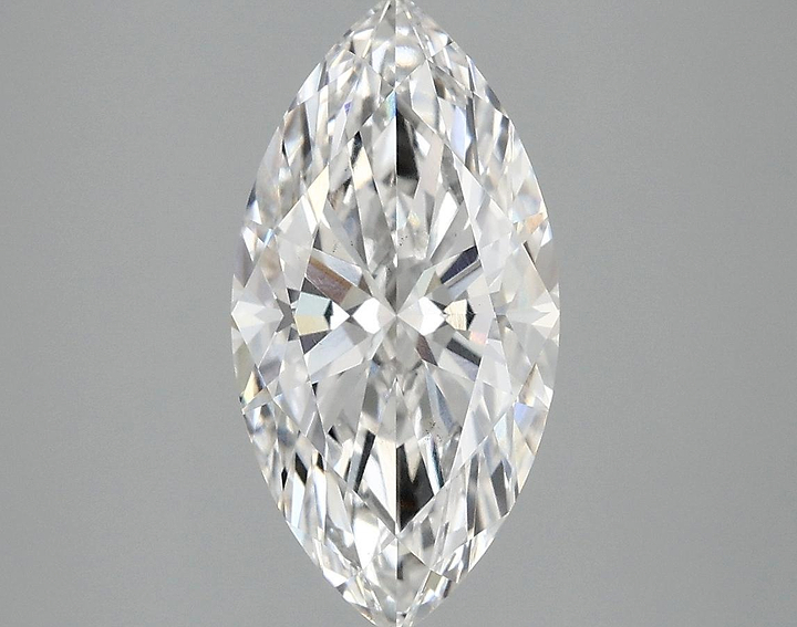 2.54 Carat Marquise Shaped Ideal Cut VS1 IGI Certified Lab Grown Diamond