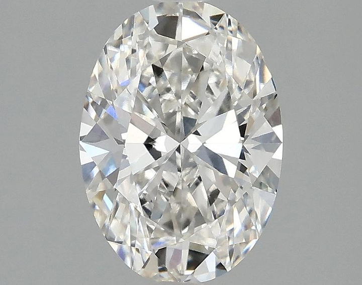 1.5 Carat Oval Shaped Ideal Cut VVS2 IGI Certified Lab Grown Diamond