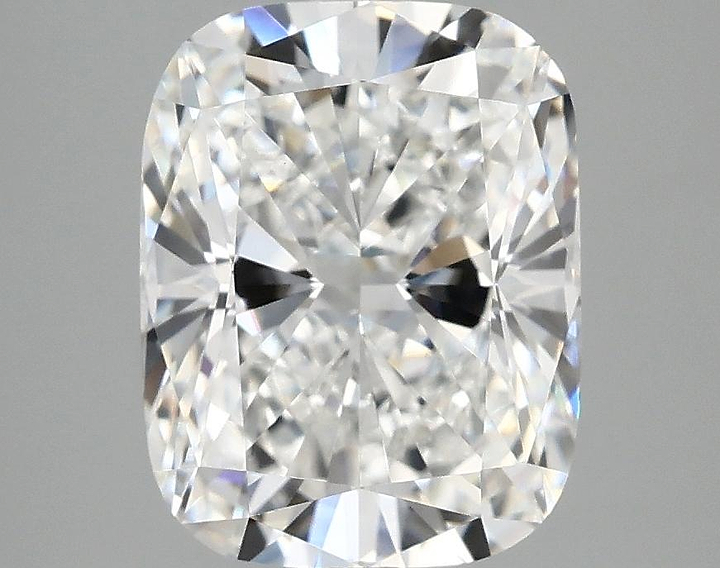 3.08 Carat Cushion Shaped Excellent Cut VVS2 IGI Certified Lab Grown Diamond