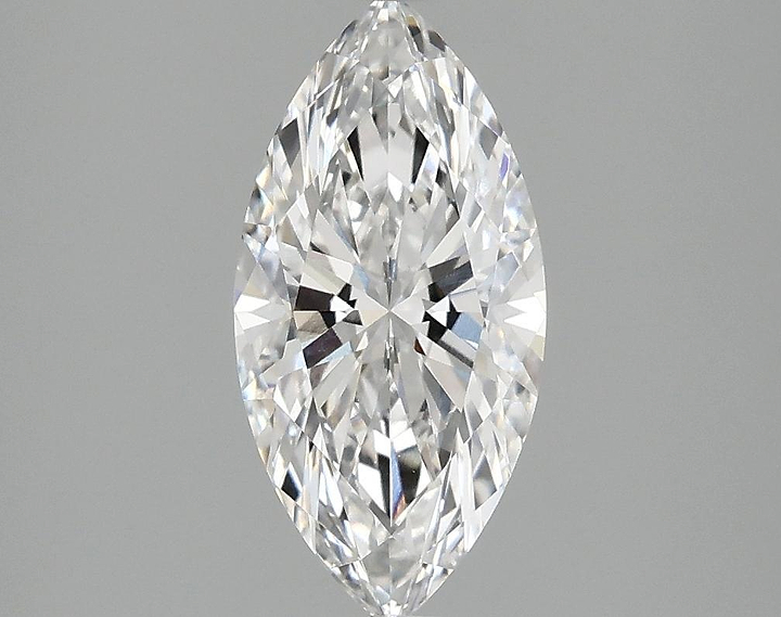 1.58 Carat Marquise Shaped Ideal Cut VVS2 IGI Certified Lab Grown Diamond