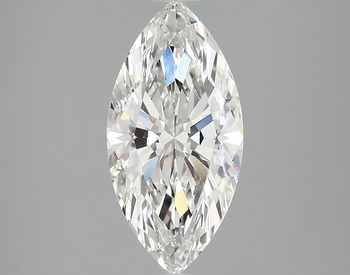 2.09 Carat Marquise Shaped Ideal Cut VVS2 IGI Certified Lab Grown Diamond
