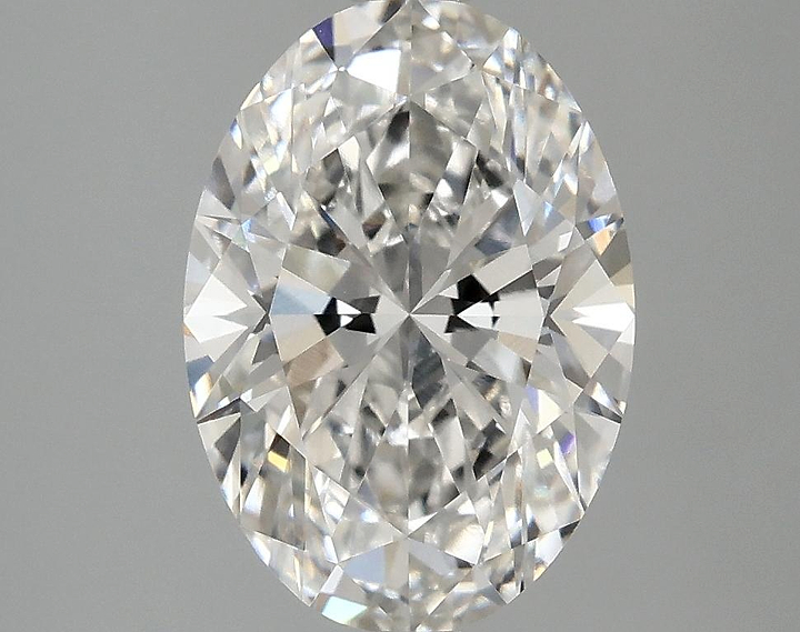 2.57 Carat Oval Shaped Ideal Cut VVS2 IGI Certified Lab Grown Diamond
