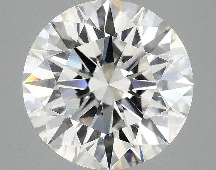 4.09 Carat Round Shaped Ideal Cut VVS2 IGI Certified Lab Grown Diamond