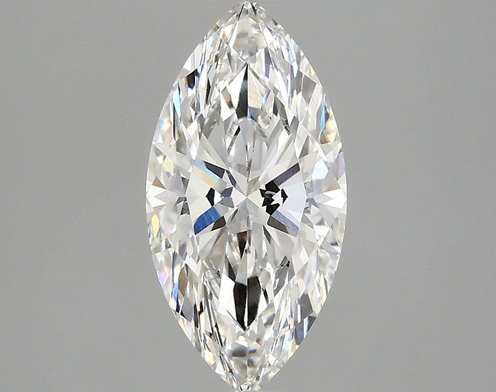 1.55 Carat Marquise Shaped Ideal Cut VVS2 IGI Certified Lab Grown Diamond