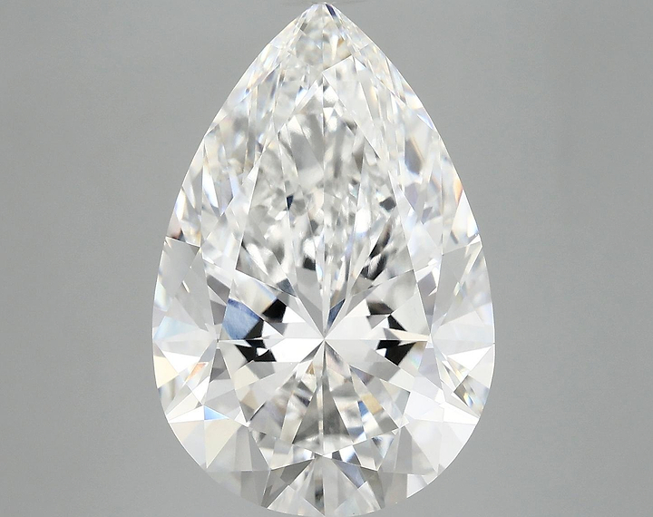 7.88 Carat Pear Shaped Excellent Cut VVS2 IGI Certified Lab Grown Diamond