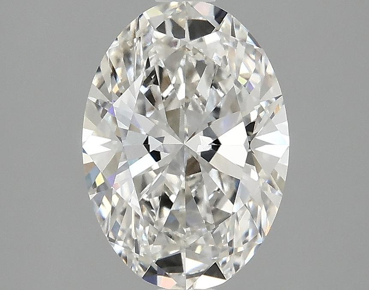 2.03 Carat Oval Shaped Ideal Cut VVS2 IGI Certified Lab Grown Diamond