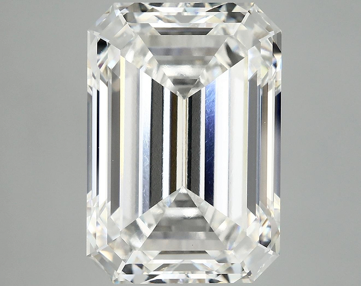 12.24 Carat Emerald Shaped Ideal Cut VVS2 IGI Certified Lab Grown Diamond