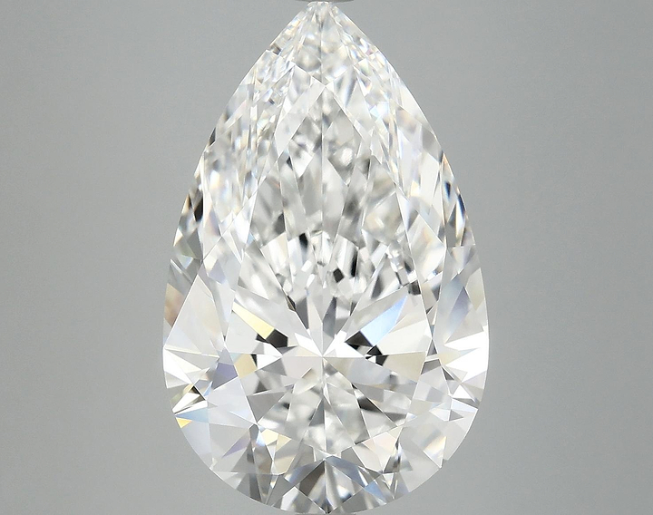 7.33 Carat Pear Shaped Ideal Cut VVS2 IGI Certified Lab Grown Diamond