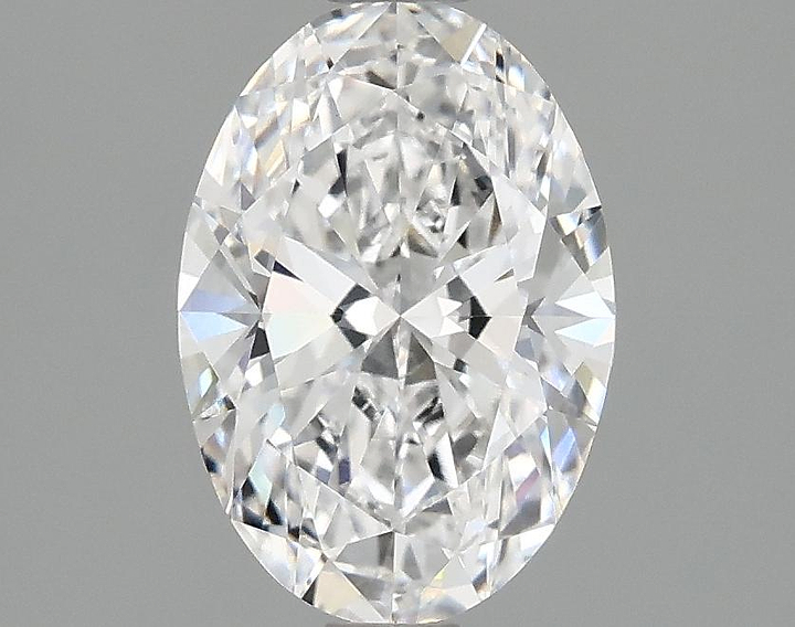 1.59 Carat Oval Shaped Ideal Cut VVS2 IGI Certified Lab Grown Diamond