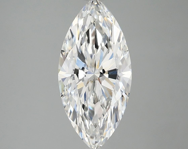 2.05 Carat Marquise Shaped Excellent Cut VS1 IGI Certified Lab Grown Diamond