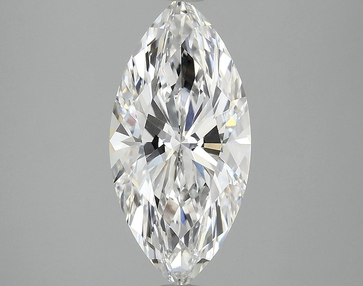 2.56 Carat Marquise Shaped Excellent Cut VVS2 IGI Certified Lab Grown Diamond