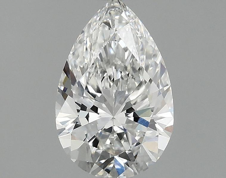 1.05 Carat Pear Shaped Ideal Cut VVS2 IGI Certified Lab Grown Diamond