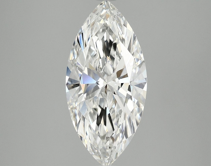 2.5 Carat Marquise Shaped Excellent Cut VS1 IGI Certified Lab Grown Diamond