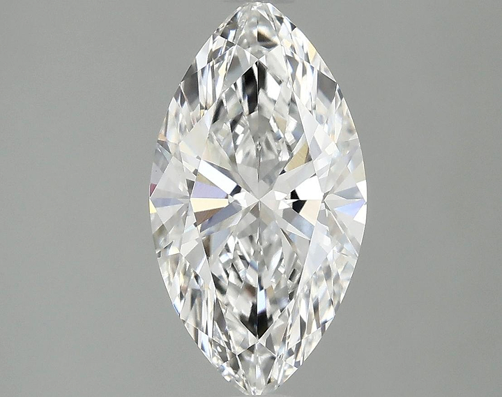 1.38 Carat Marquise Shaped Excellent Cut VVS2 IGI Certified Lab Grown Diamond