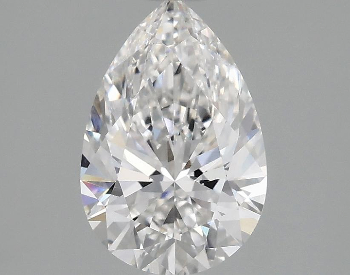 1.58 Carat Pear Shaped Excellent Cut VVS2 IGI Certified Lab Grown Diamond