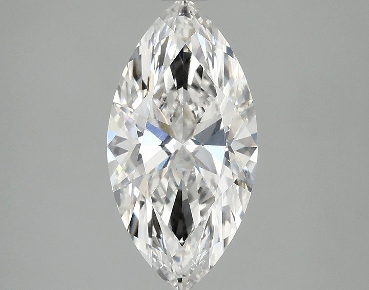 2.01 Carat Marquise Shaped Ideal Cut VVS2 IGI Certified Lab Grown Diamond