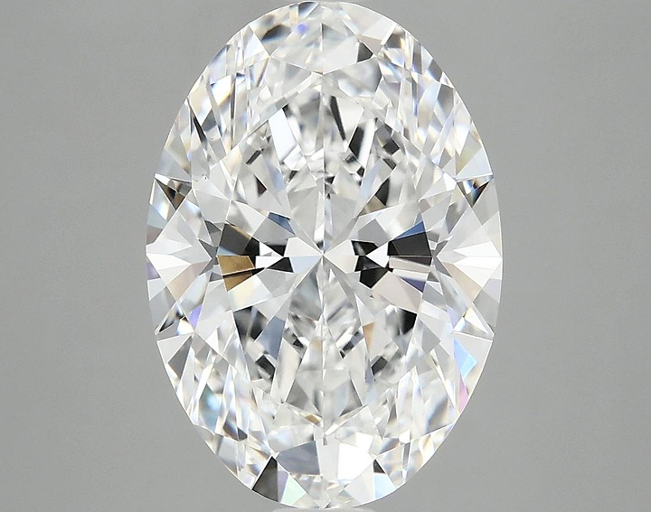 4.07 Carat Oval Shaped Ideal Cut VVS2 IGI Certified Lab Grown Diamond