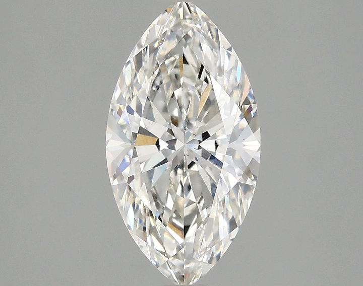 1.58 Carat Marquise Shaped Excellent Cut VS2 IGI Certified Lab Grown Diamond