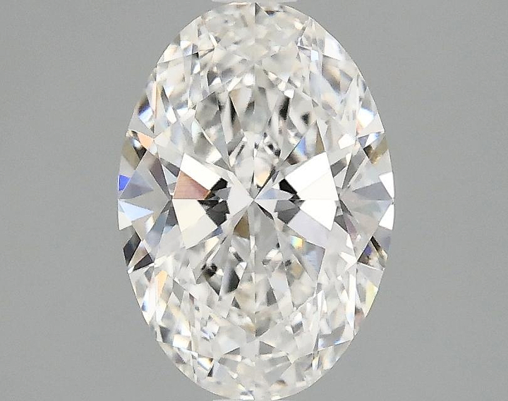 1.55 Carat Oval Shaped Ideal Cut VVS2 IGI Certified Lab Grown Diamond