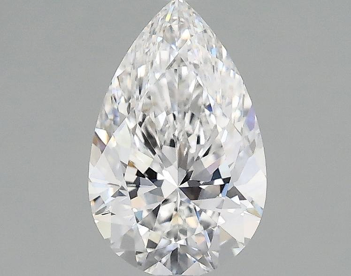 1.09 Carat Pear Shaped Ideal Cut VVS2 IGI Certified Lab Grown Diamond