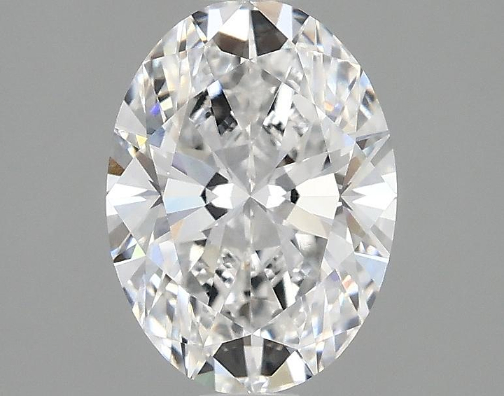 1.5 Carat Oval Shaped Excellent Cut VVS2 IGI Certified Lab Grown Diamond