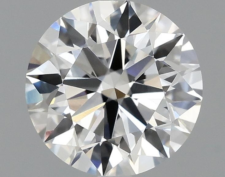 1.08 Carat Round Shaped Ideal Cut VVS2 IGI Certified Lab Grown Diamond