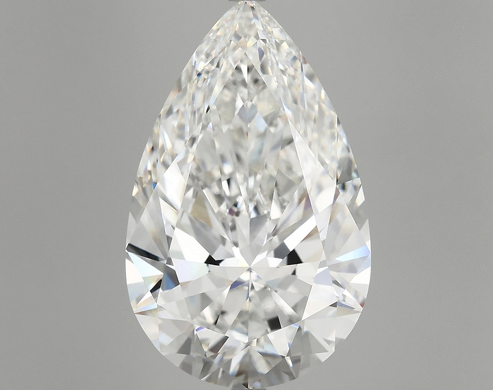 12.14 Carat Pear Shaped Ideal Cut VVS2 IGI Certified Lab Grown Diamond