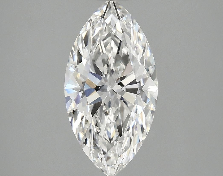 2.0 Carat Marquise Shaped Ideal Cut VVS2 IGI Certified Lab Grown Diamond