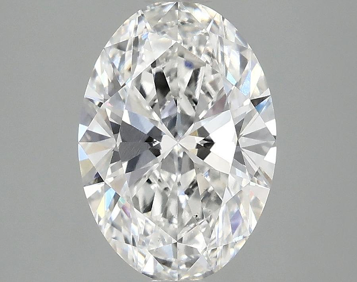 2.1 Carat Oval Shaped Ideal Cut VS2 IGI Certified Lab Grown Diamond