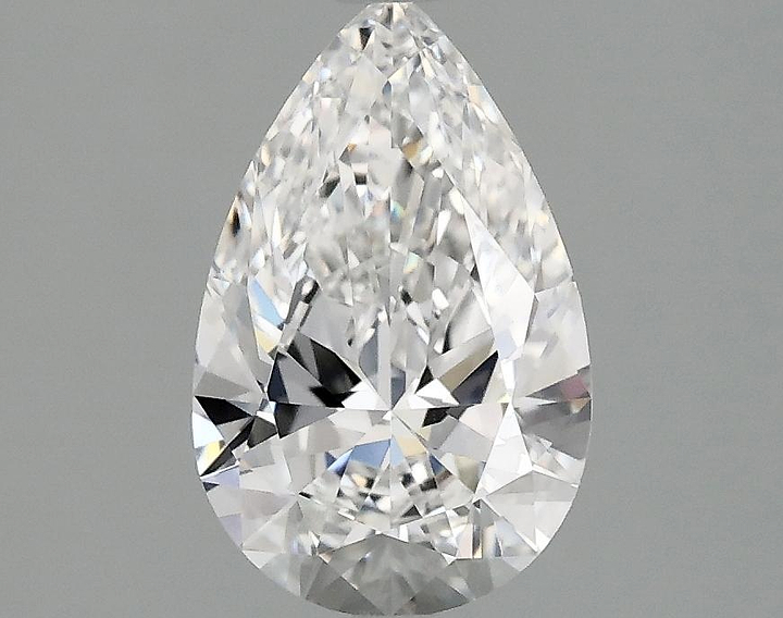 1.49 Carat Pear Shaped Ideal Cut VVS2 IGI Certified Lab Grown Diamond